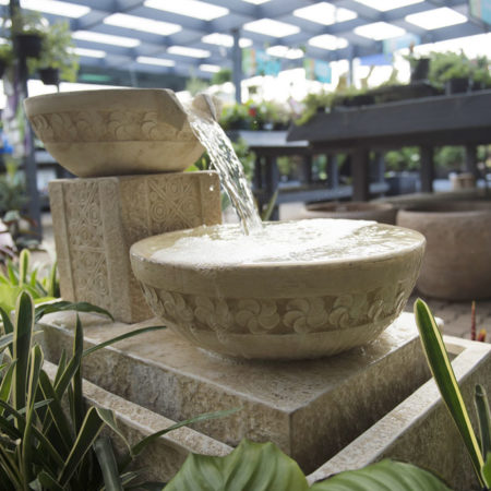 Water feature at Drysdale Home Timber & Hardware